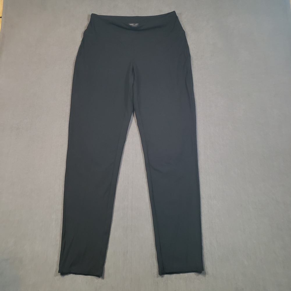 J.Jill Leggings Womens XS Petite Black Rayon Lycra Stretch High Rise Slim